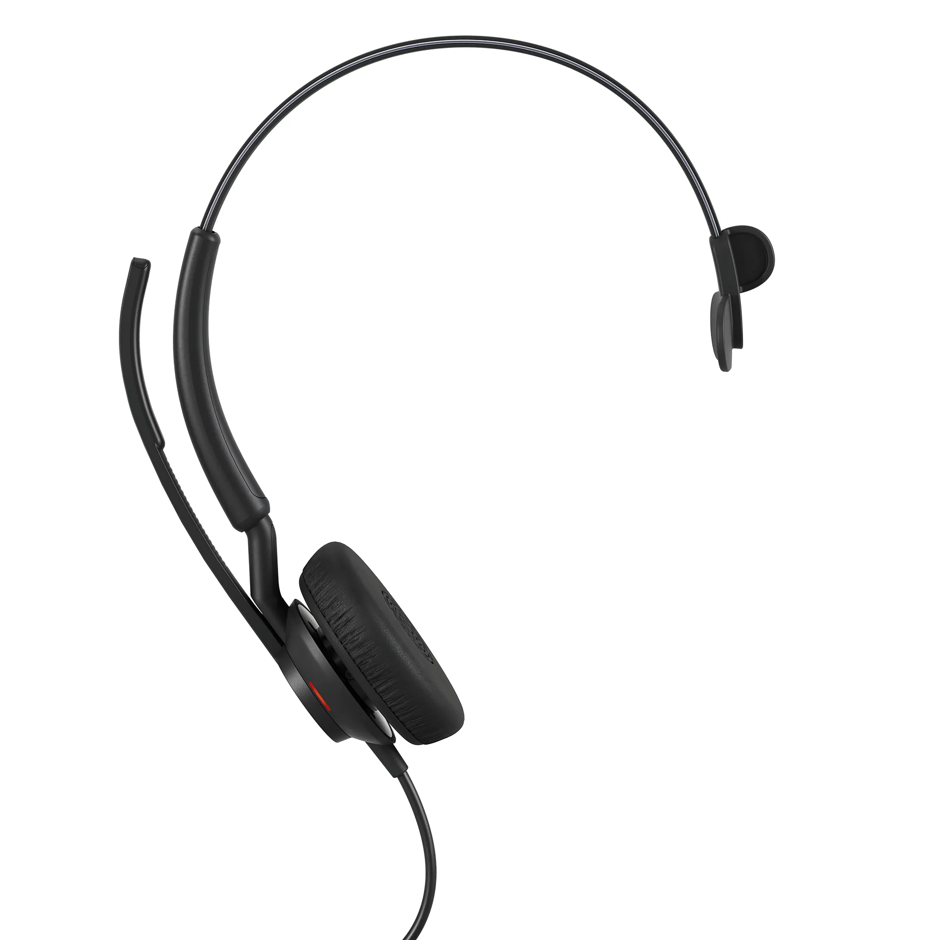 Jabra Engage 50 II UC -monokuulokemikrofoni + USB-A/C-sovittimet, musta