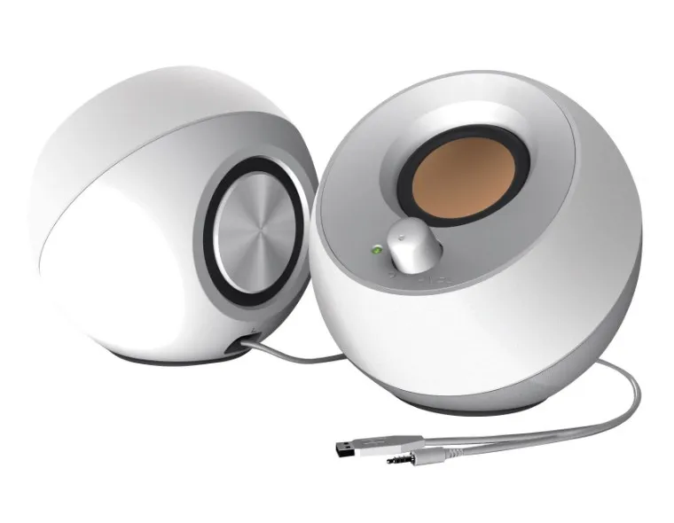 Creative Labs Pebble 2.0 USB Speakers, White