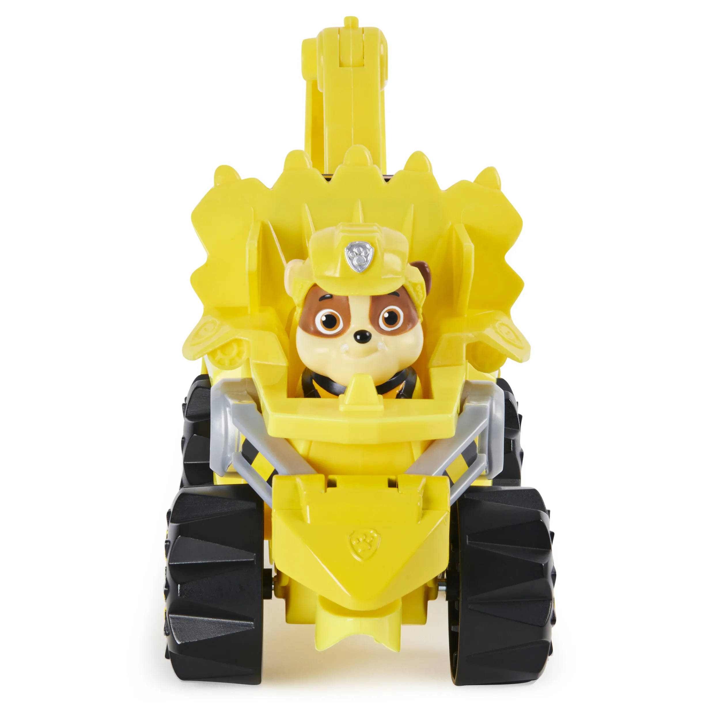 Spin Master Paw Patrol Dino Rescue Rubbles Base Vehicle Toy Vehicle (Yellow/Black)