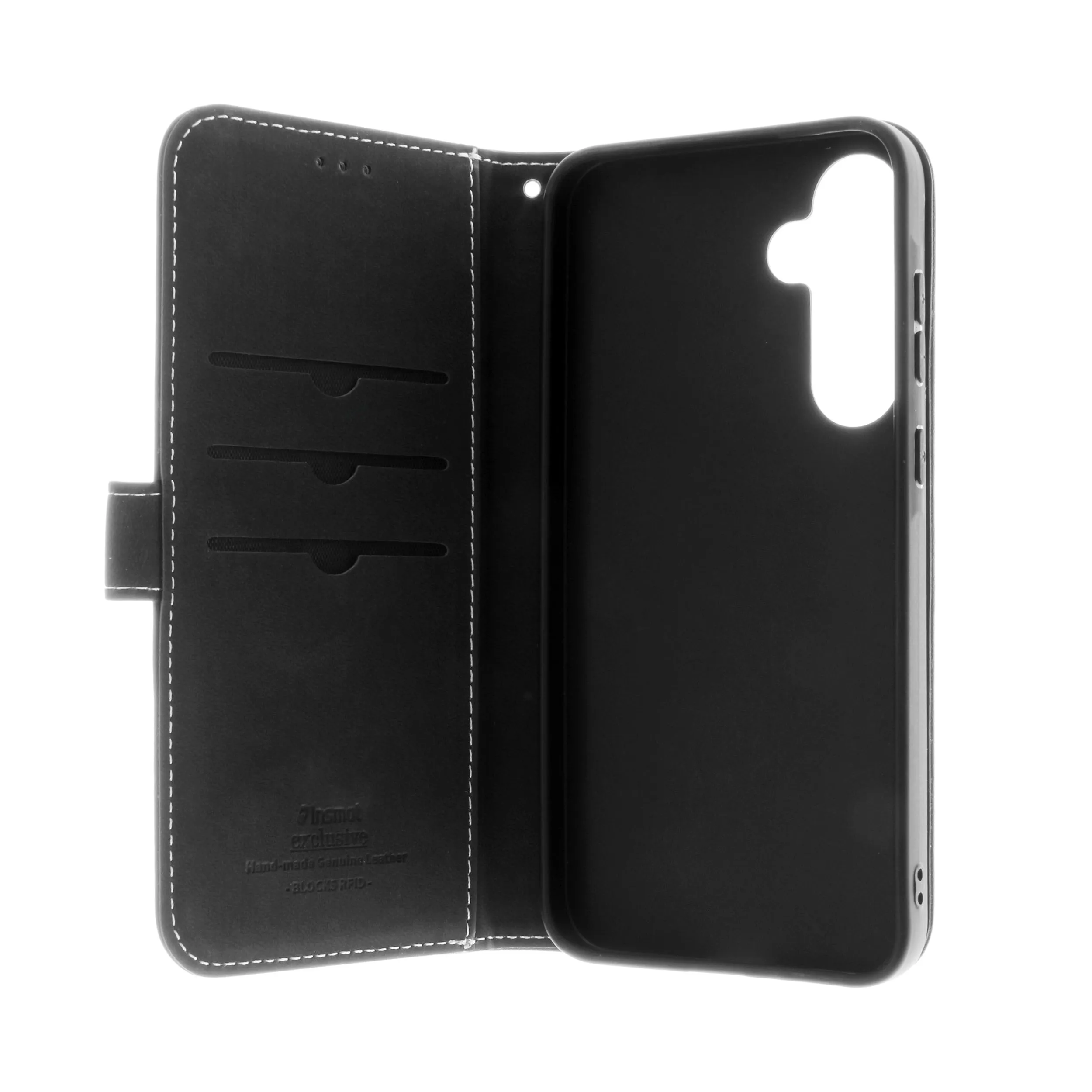 Insmat Flip Case Galaxy A55 5G -suojakansi, musta