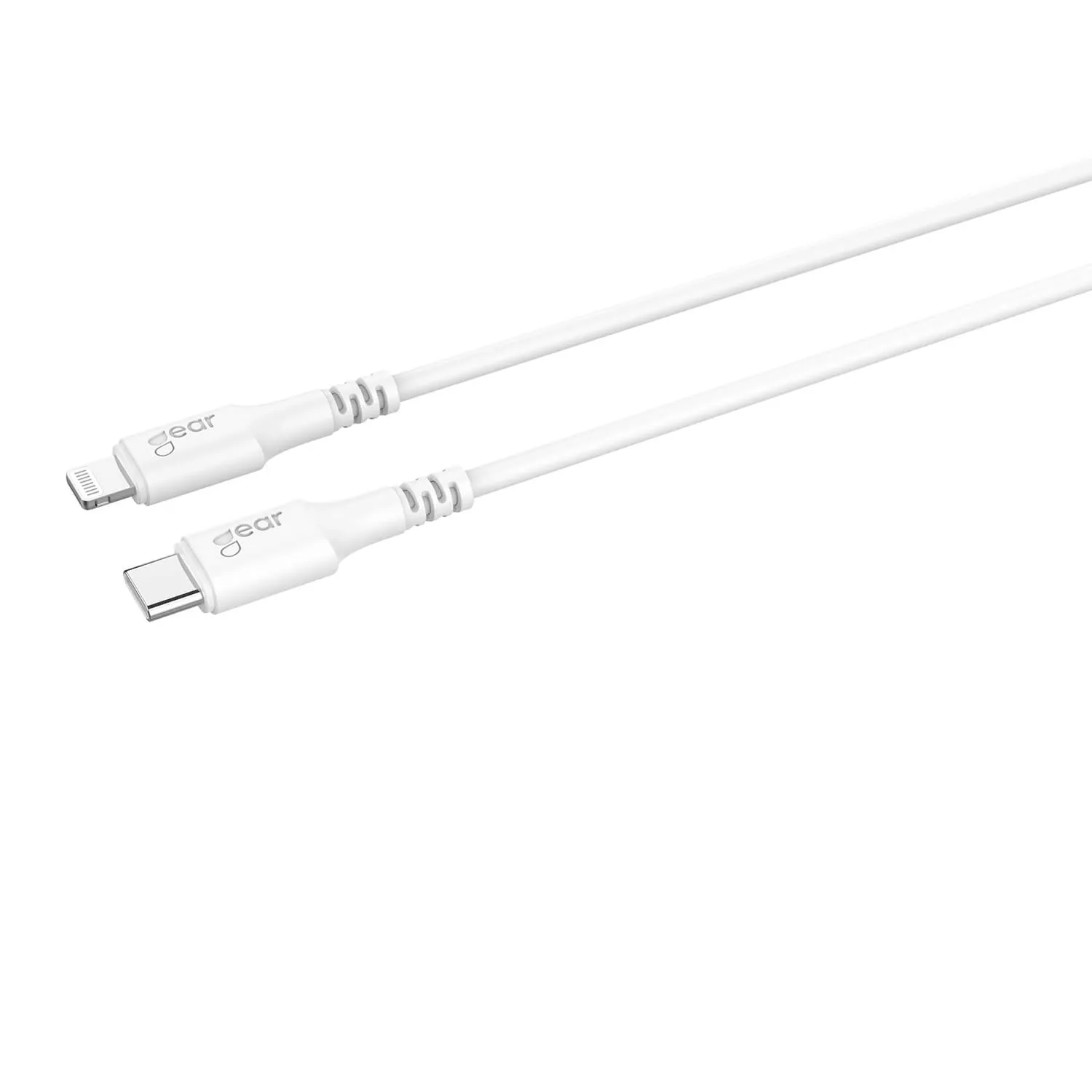 GEAR USB-C to Lightning cable, 2 m, White