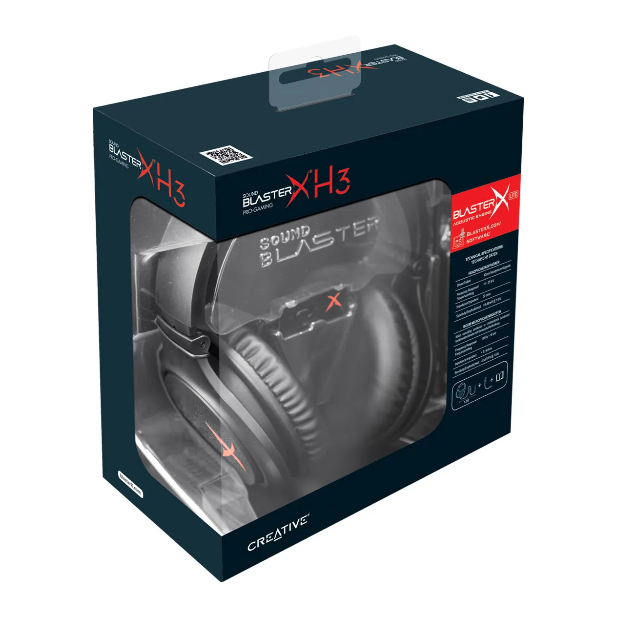 Creative Labs Sound BlasterX H3 - gaming headset Creative Labs Sound BlasterX H3 - gaming headset