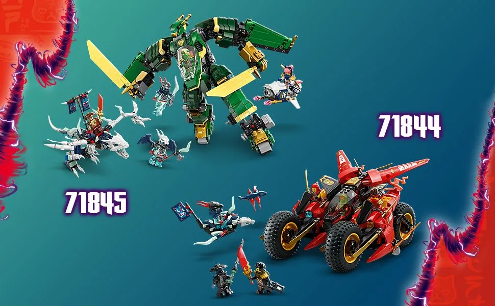 LEGO NINJAGO Rogue's Mech Dragon Rider 71843