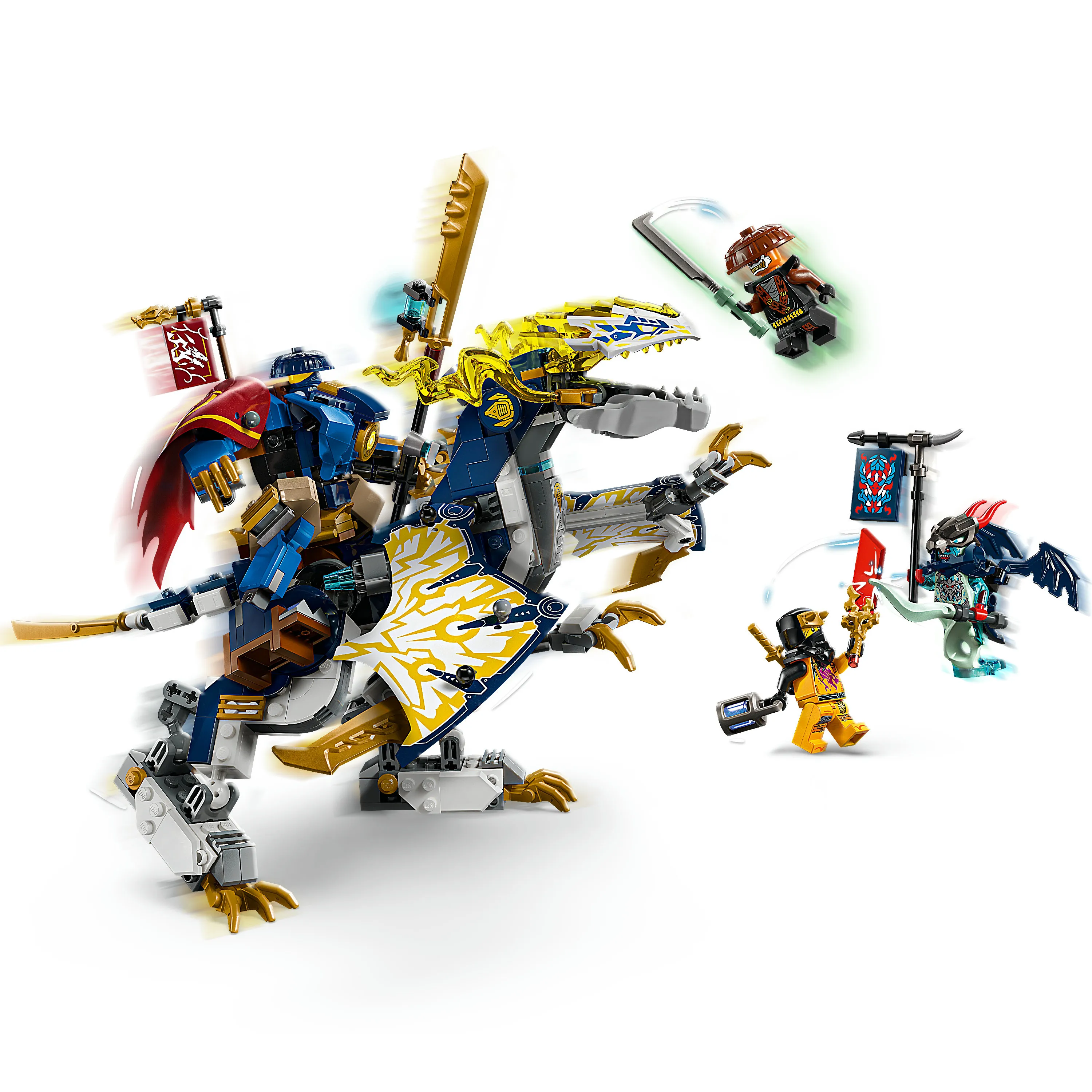 LEGO NINJAGO Rogue's Mech Dragon Rider 71843