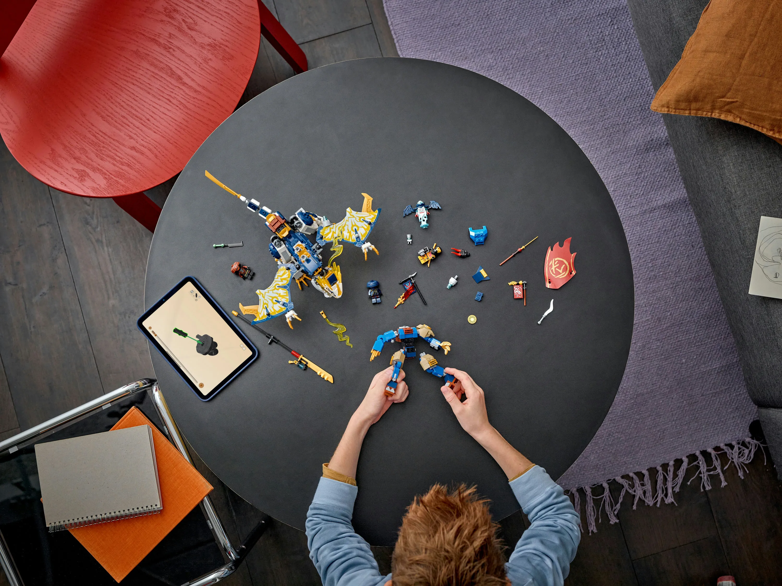 LEGO NINJAGO Rogue's Mech Dragon Rider 71843