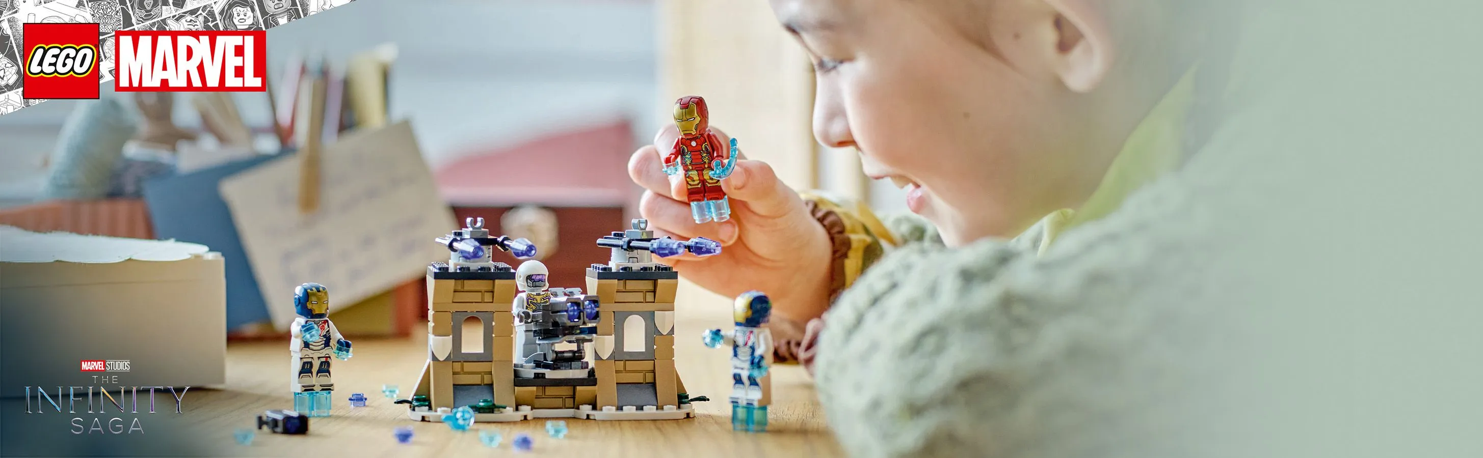 LEGO Marvel Iron Man ja Iron Legion vastaan Hydran sotilas 76288