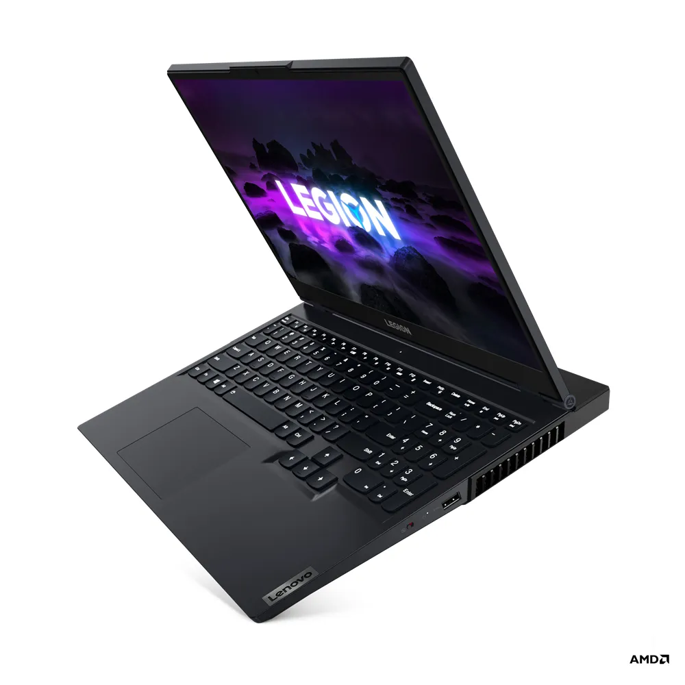 Lenovo 15.6" Legion 5, 165Hz, Ryzen R5-5600H, 16GB RAM, 512GB SSD, GeForce RTX 3070 8GB, Windows 10 Home - gaming notebook