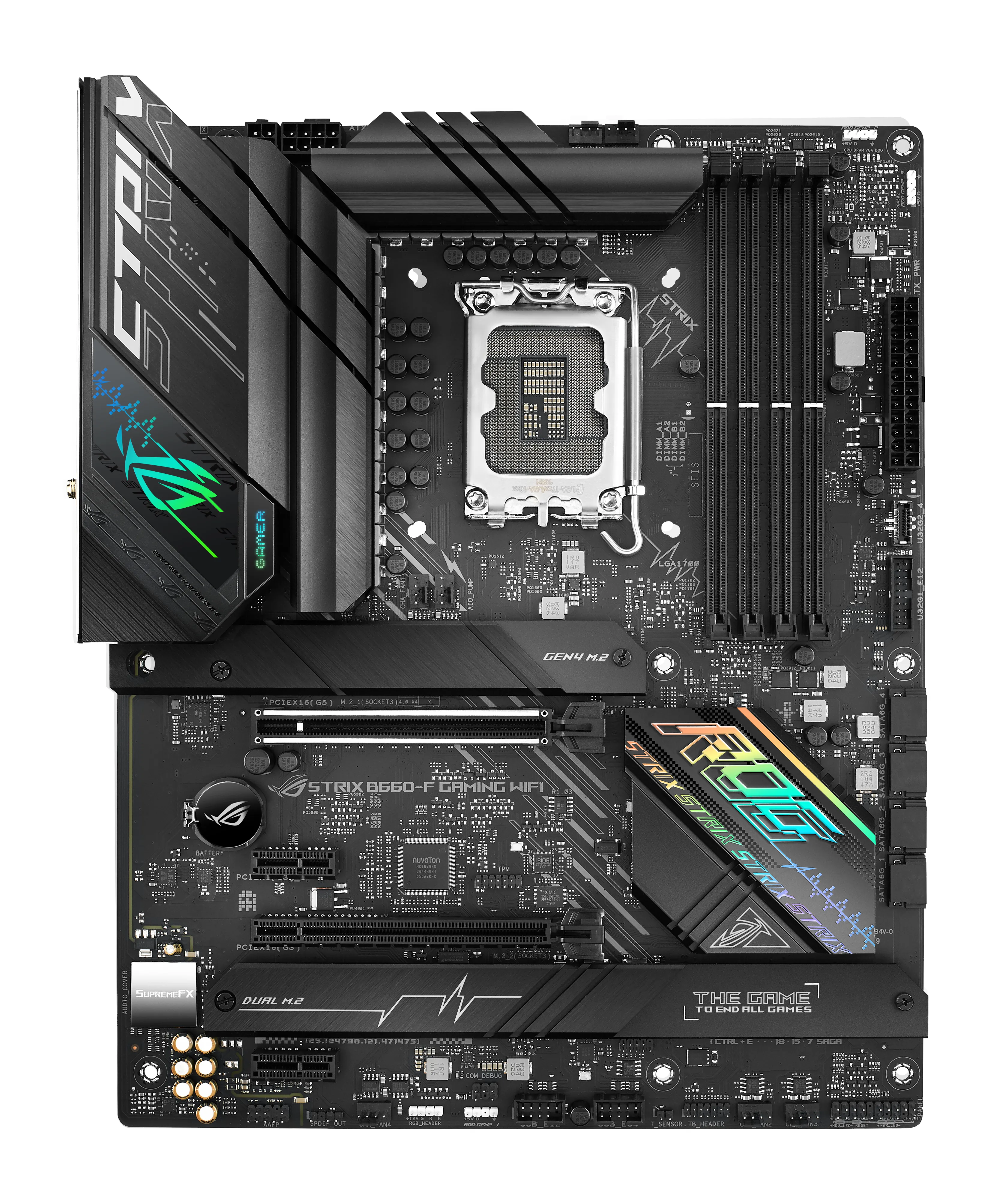 Asus ROG STRIX B660-F GAMING Wi-Fi ATX-emolevy