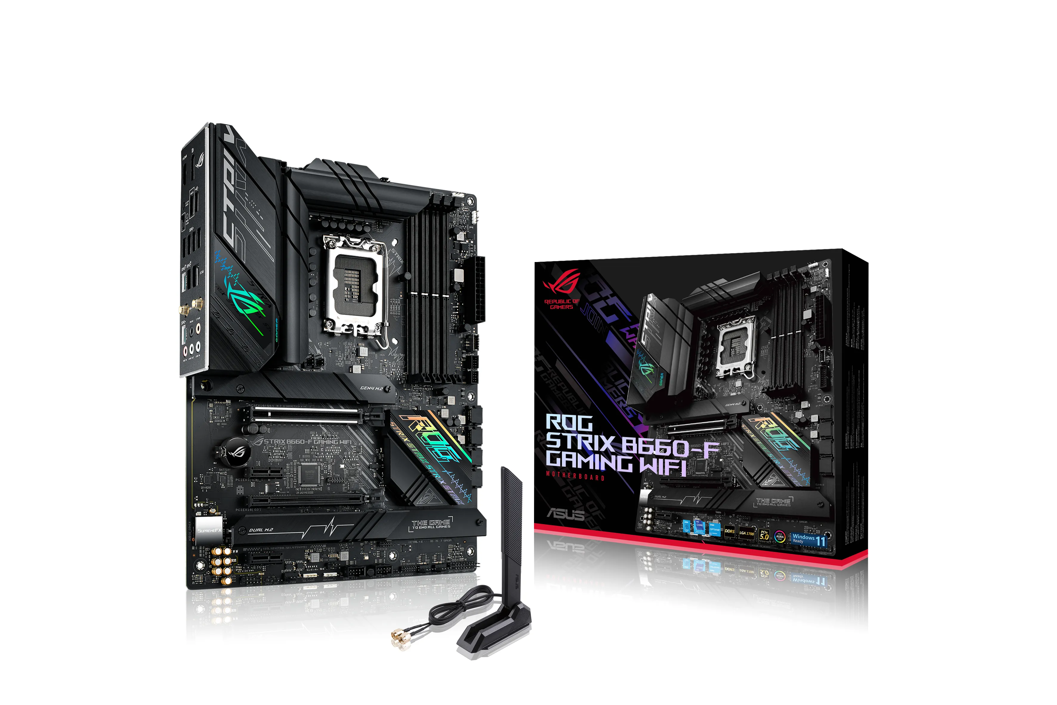 Asus ROG STRIX B660-F GAMING Wi-Fi ATX-emolevy