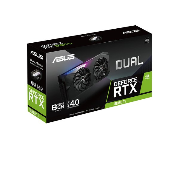 Asus GeForce RTX 3060 Ti Dual V2 8GB - Graphics card