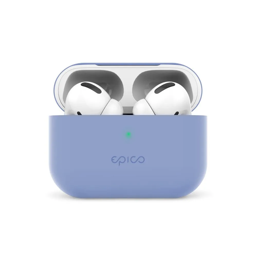 Epico Silicone Cover, AirPods Pro (1st Gen) -suojakuori, Vaaleansininen