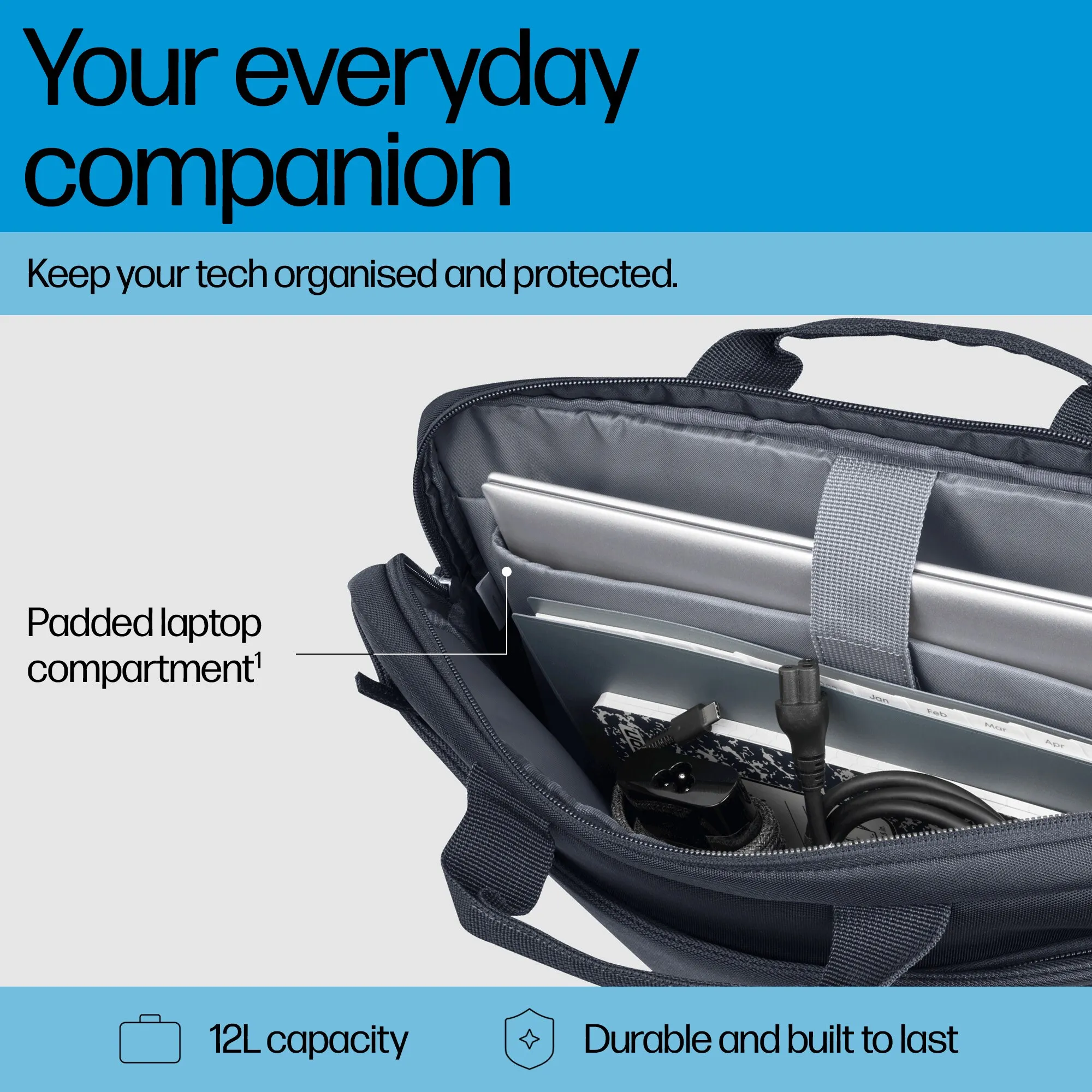 HP Evday 16 Odyssey Gray LaptopBriefcase