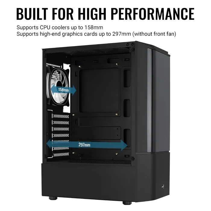 AeroCool Quantum Midi Tower Black