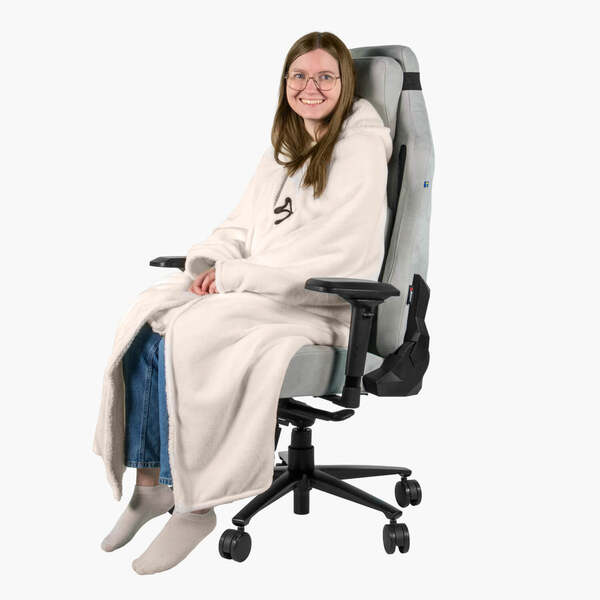 Arozzi Chair Blanket - White