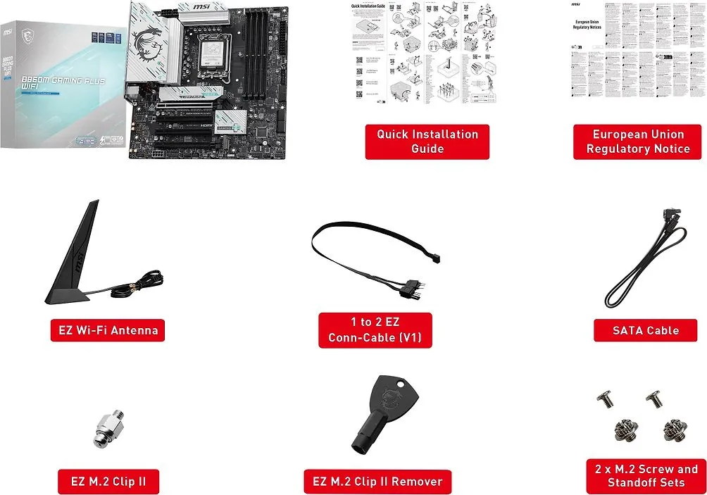 MSI B860M Gaming Plus WiFi 7 LGA1851 DDR5 Micro-ATX -emolevy