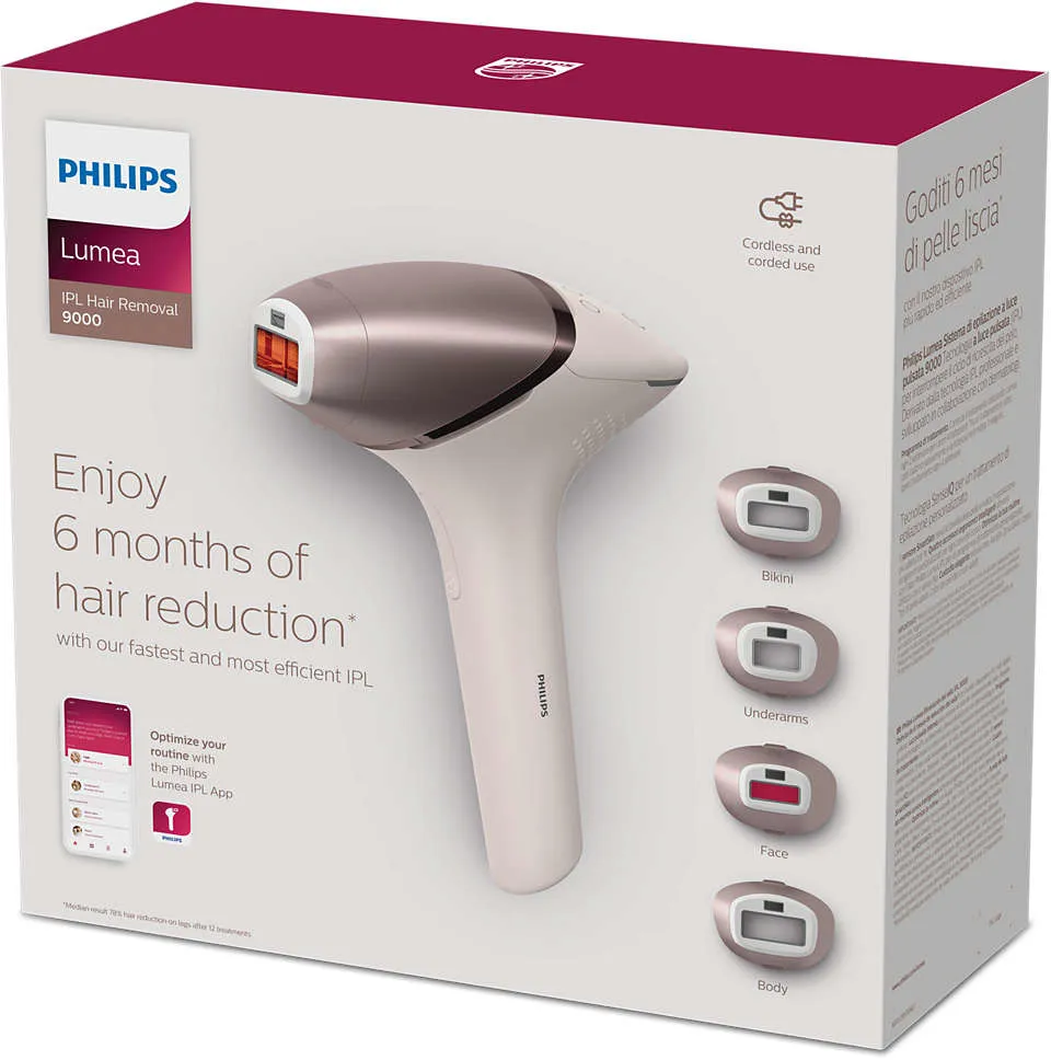 Philips Lumea IPL 9000 Series BRI958 -