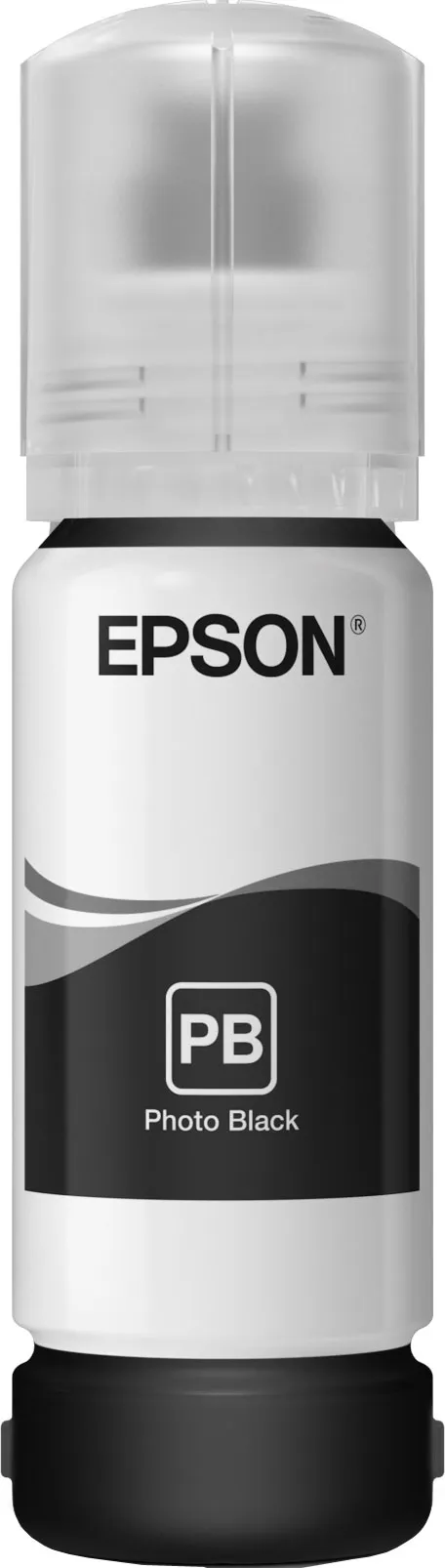 Epson 106 EcoTank Ink Bottle, 70 ml, Photo Black
