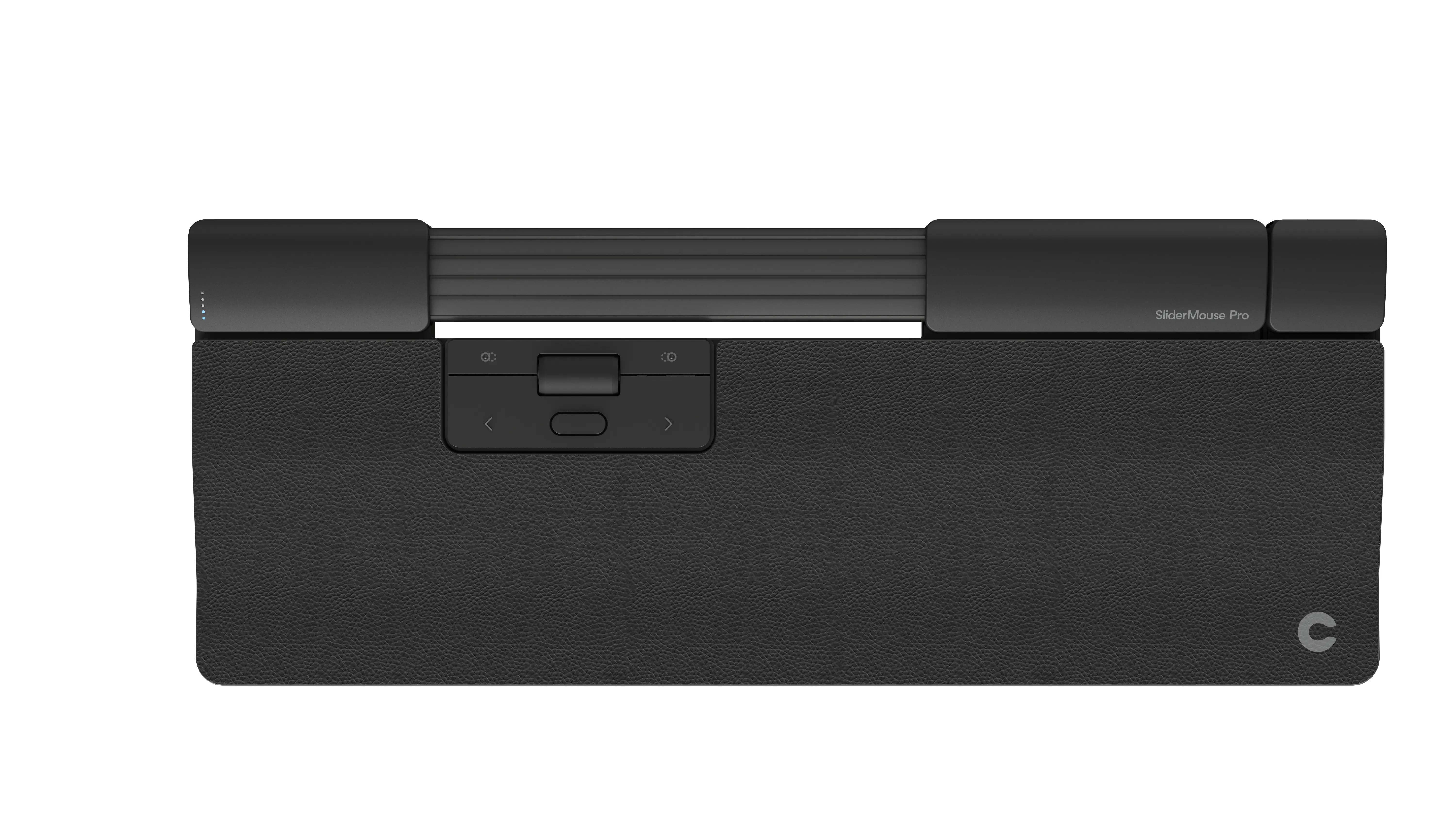 Contour SliderMouse Pro Wireless Extended Wrist Rest Vegan leather