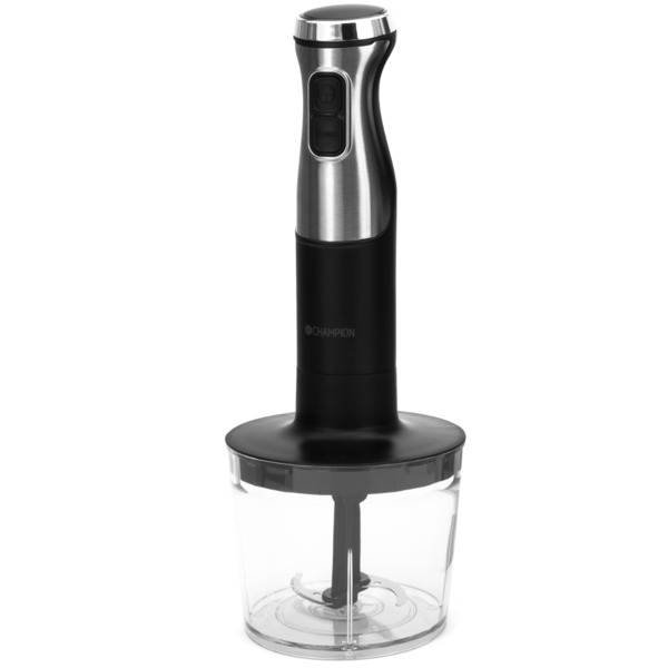 Champion CHSTM600 1000W Hand Blender Kit, Stainless Steel/Black