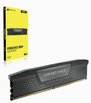 Corsair 5200Hz 16GB (2 x 8GB) Vengeance DIMM Unbuffered XMP 3.0 Black 1,25V
