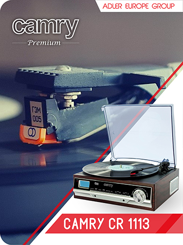 Camry CR 1113 Turntable with radio