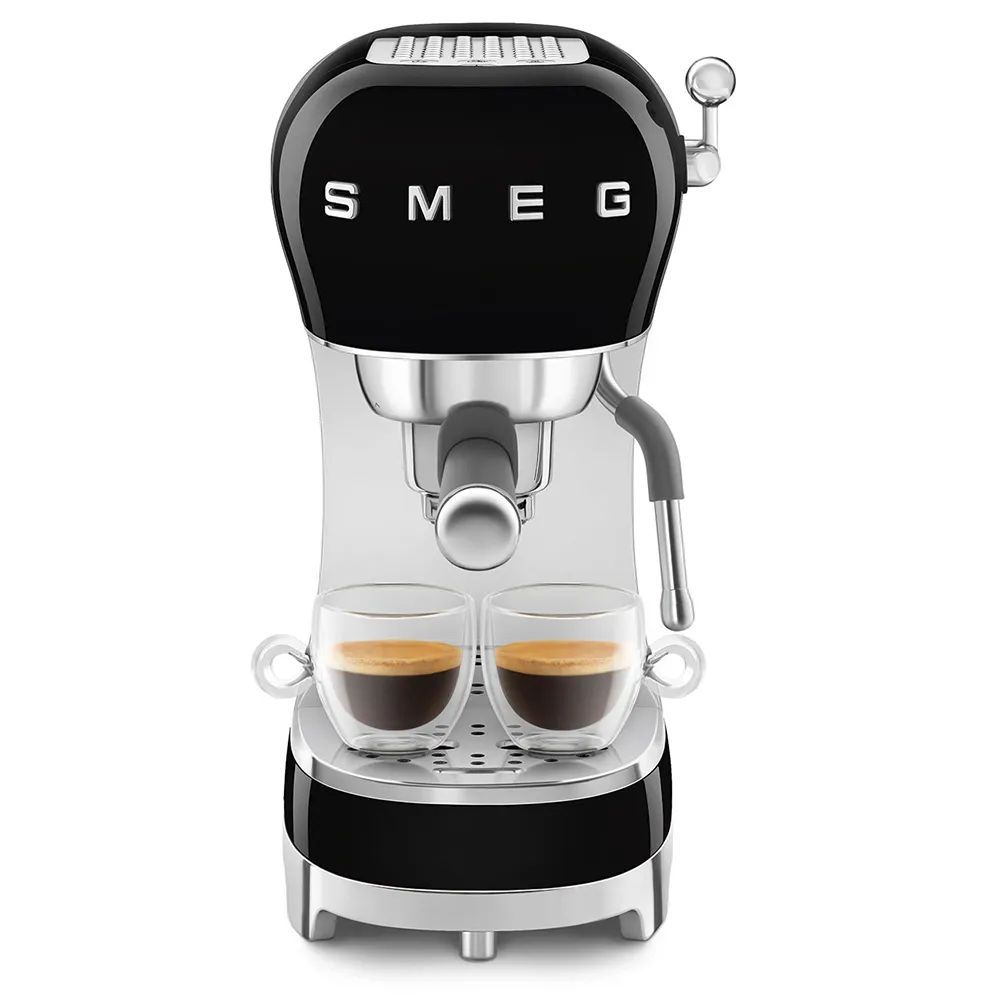 Smeg 50's Style ECF02BLEU - espressomaskin, Svart