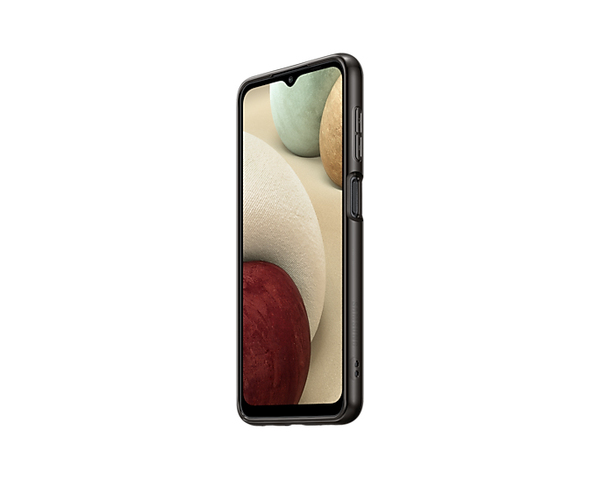 Samsung Soft Clear Cover, Galaxy A12 - Case, Black
