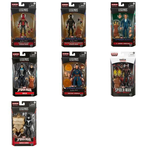 Marvel Legends Series 6 Inch Build-A-Figure Spider-Man (Marvel's Armadillo), Asst.
