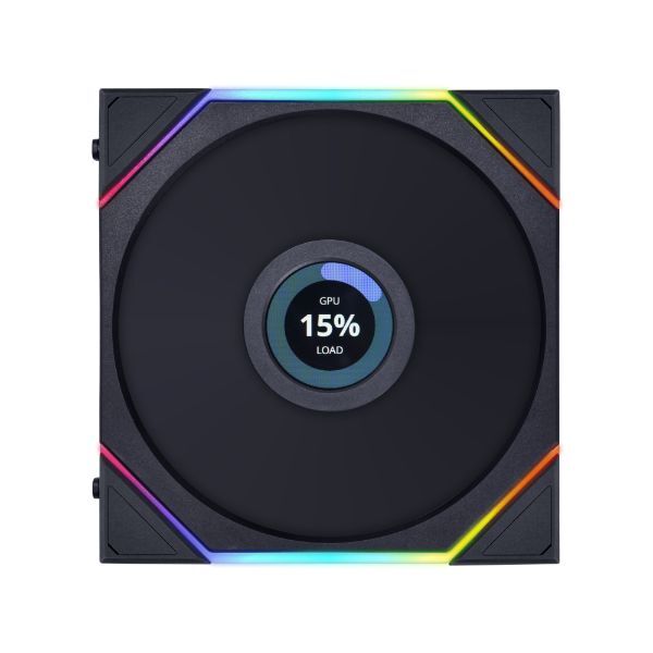 Lian Li  UNI FAN TL-LCD Wireless 140 Svart (1pc)