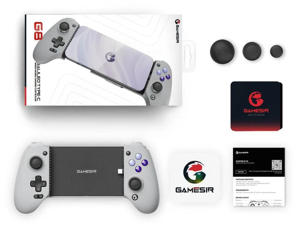GameSir G8 Mobile Gaming - controller, gr&aring;