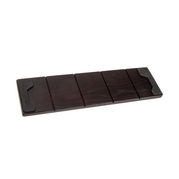 Glorious Wooden Wrist Pad Tenkeyless - wooden wrist pad, onyx