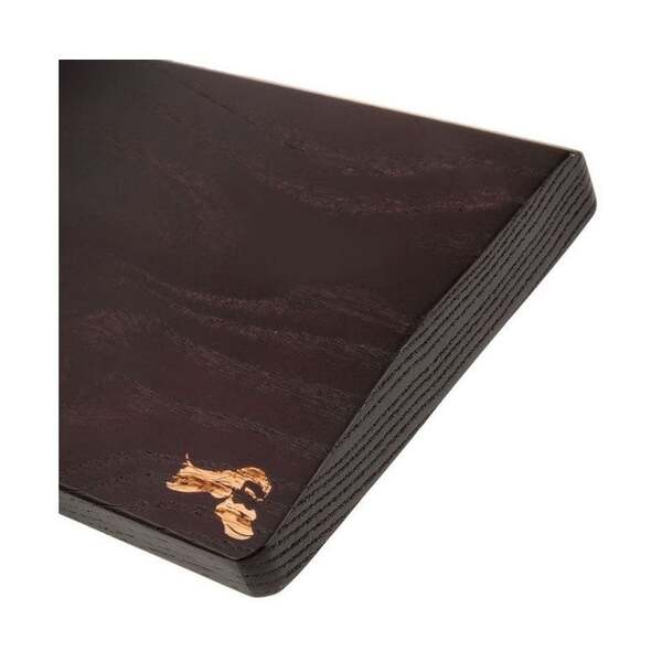 Glorious Wooden Wrist Pad Tenkeyless - wooden wrist pad, onyx