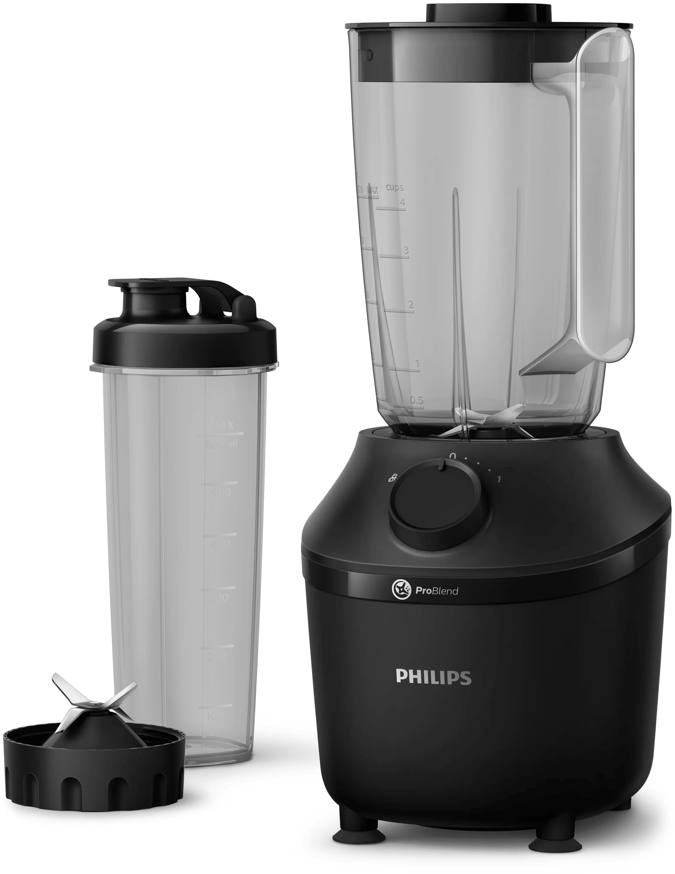 Philips 3000 Series HR2041/41 450W 1L Blender, Black