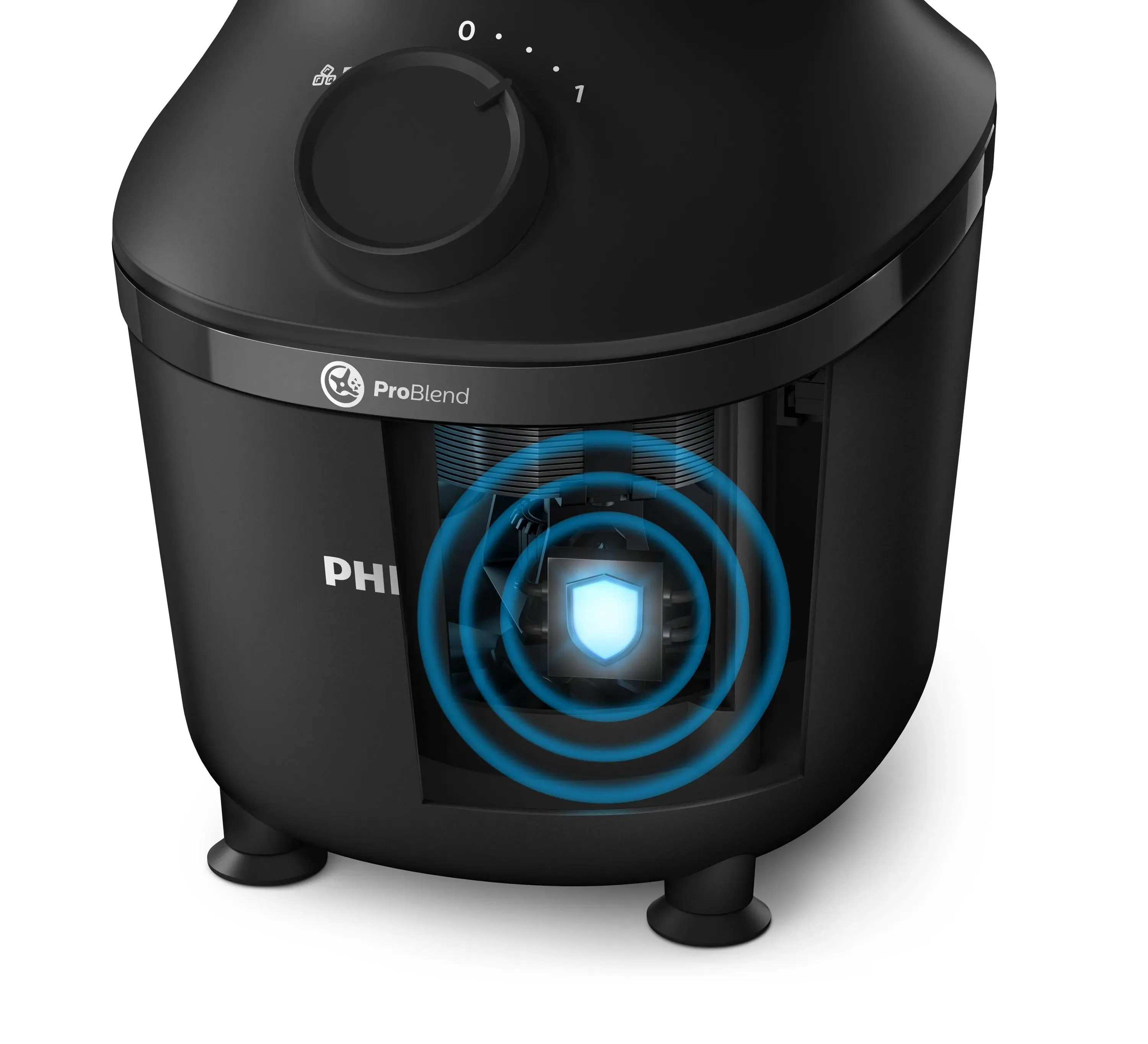 Philips 3000 Series HR2041/41 450W 1L Blender, Black