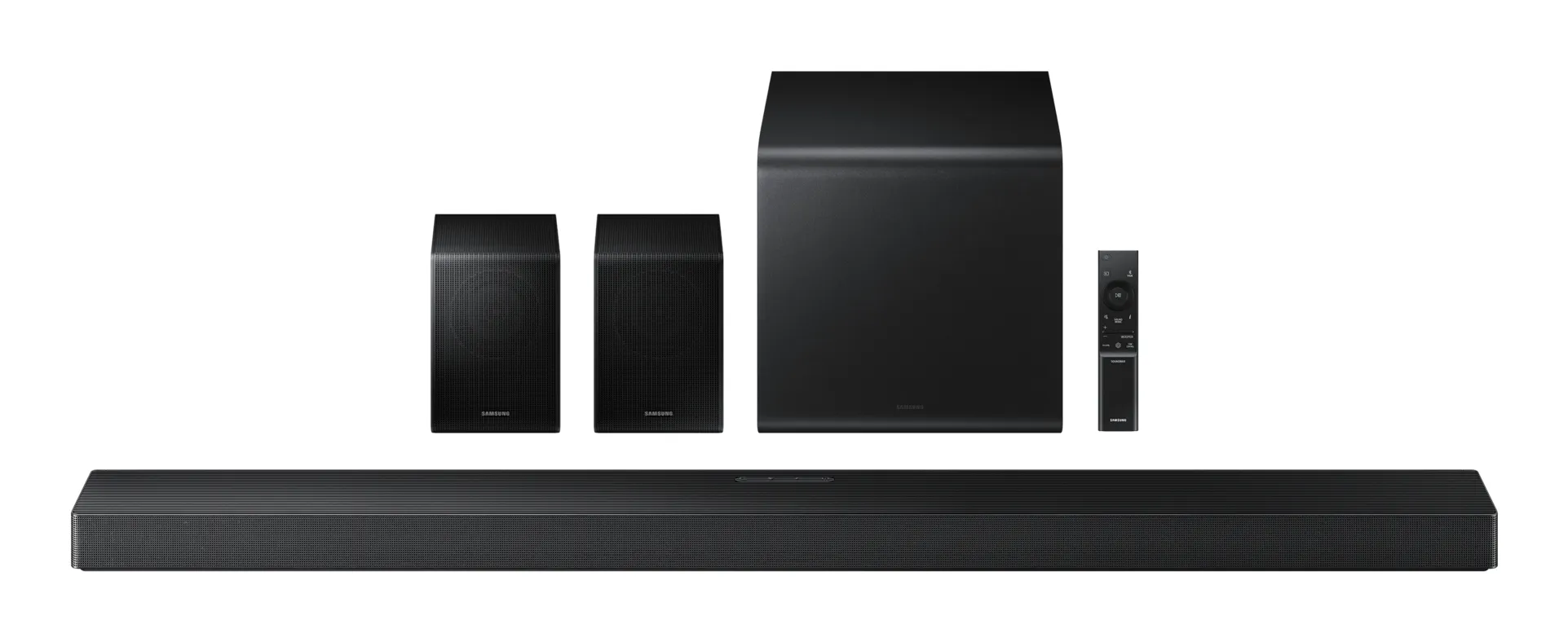 Samsung HW-QS750F 5.1.2 Dolby Atmos Soundbar system, with wireless subwoofer, Black