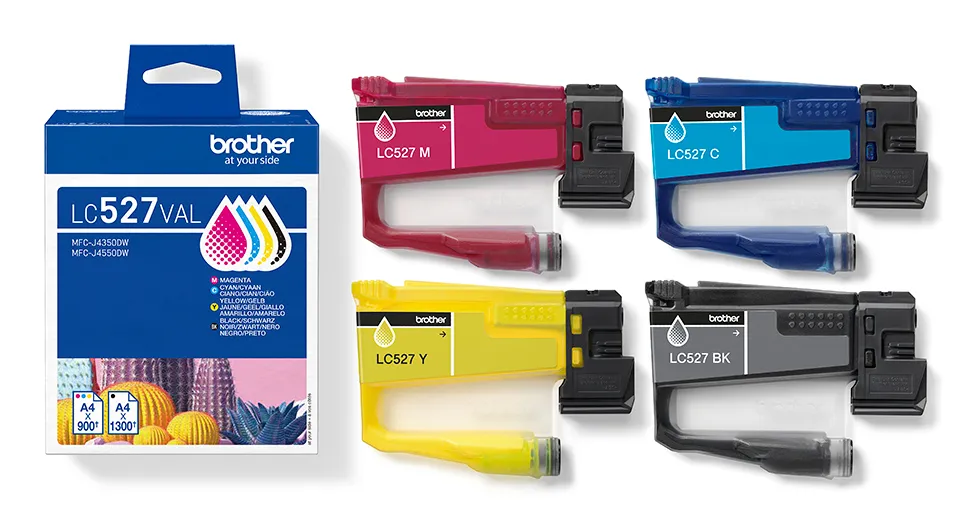 Brother LC527VAL ink cartridge kit, Multicolour, 4 pcs