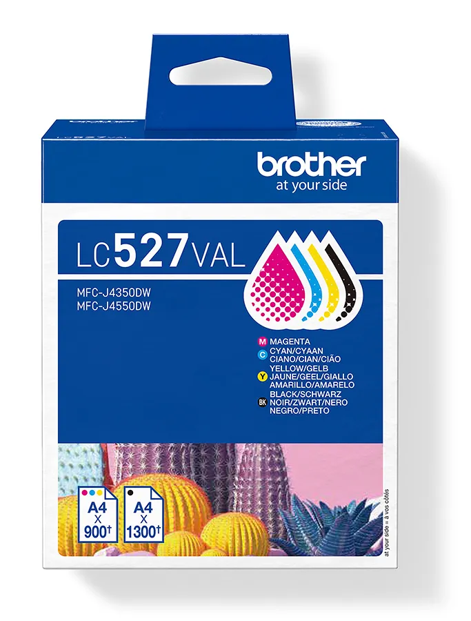 Brother LC527VAL ink cartridge kit, Multicolour, 4 pcs