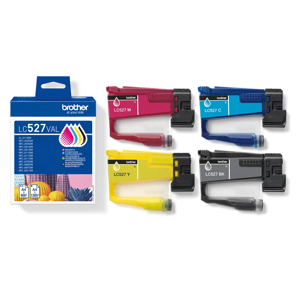 Brother LC527VAL ink cartridge kit, Multicolour, 4 pcs
