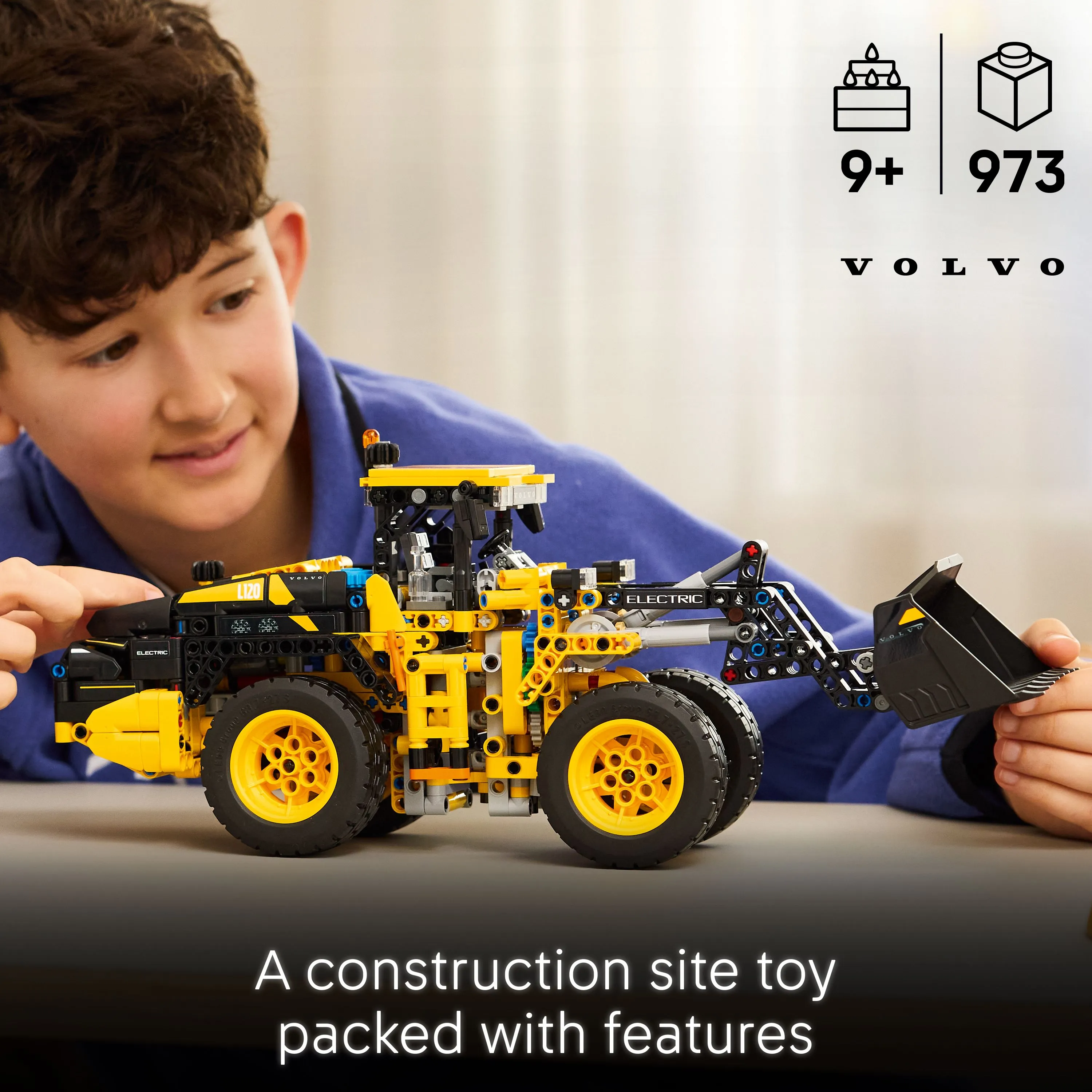 LEGO Technic Volvo L120 Electric Wheel Loader 42209