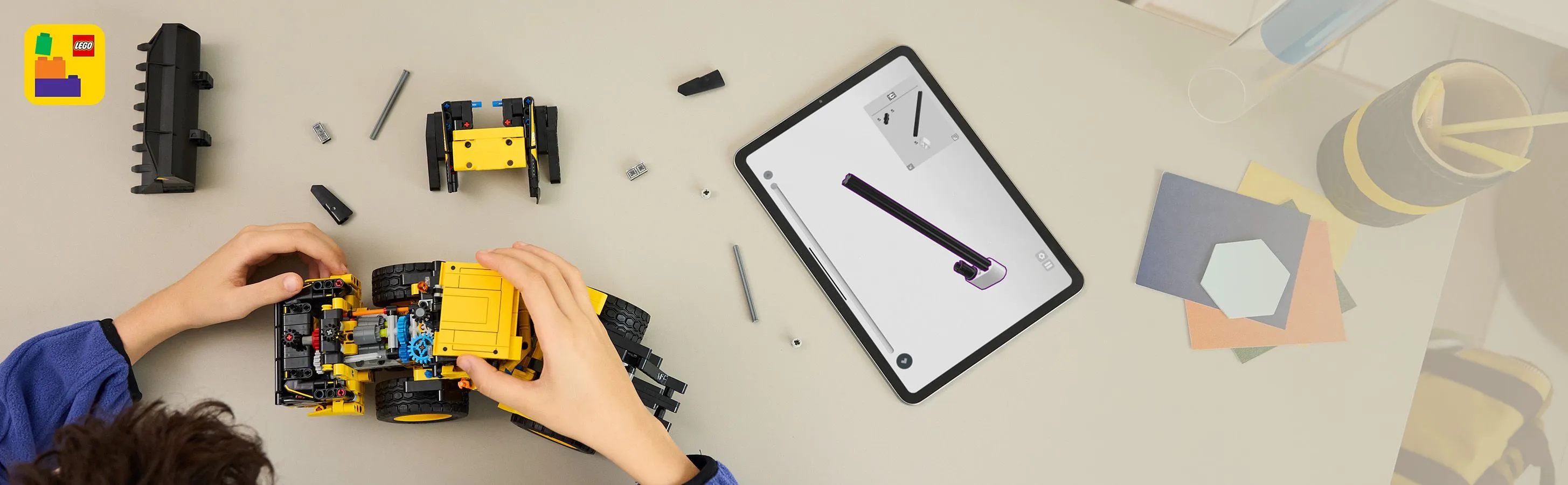 LEGO Technic Volvo L120 Electric Wheel Loader 42209