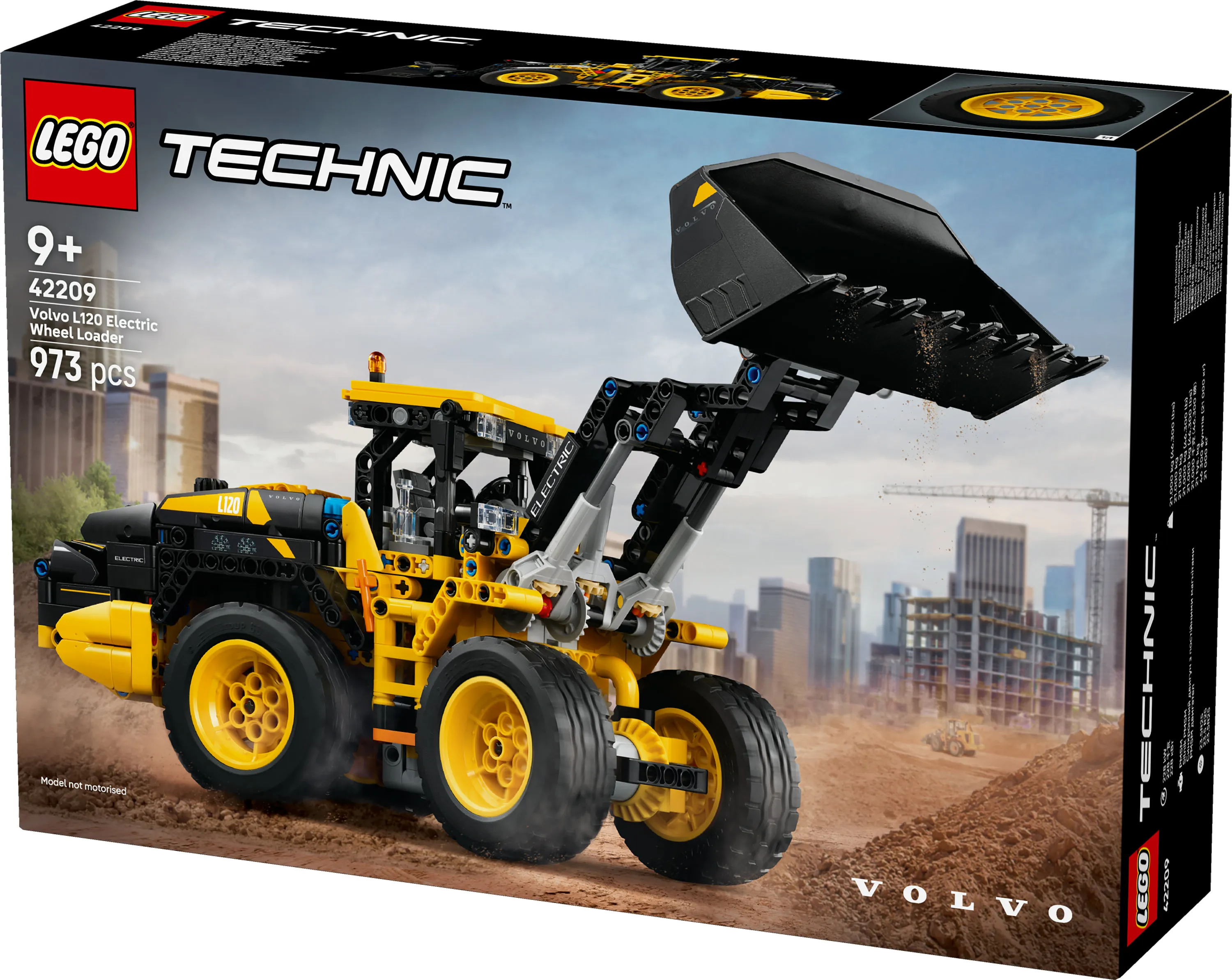LEGO Technic Volvo L120 Electric Wheel Loader 42209