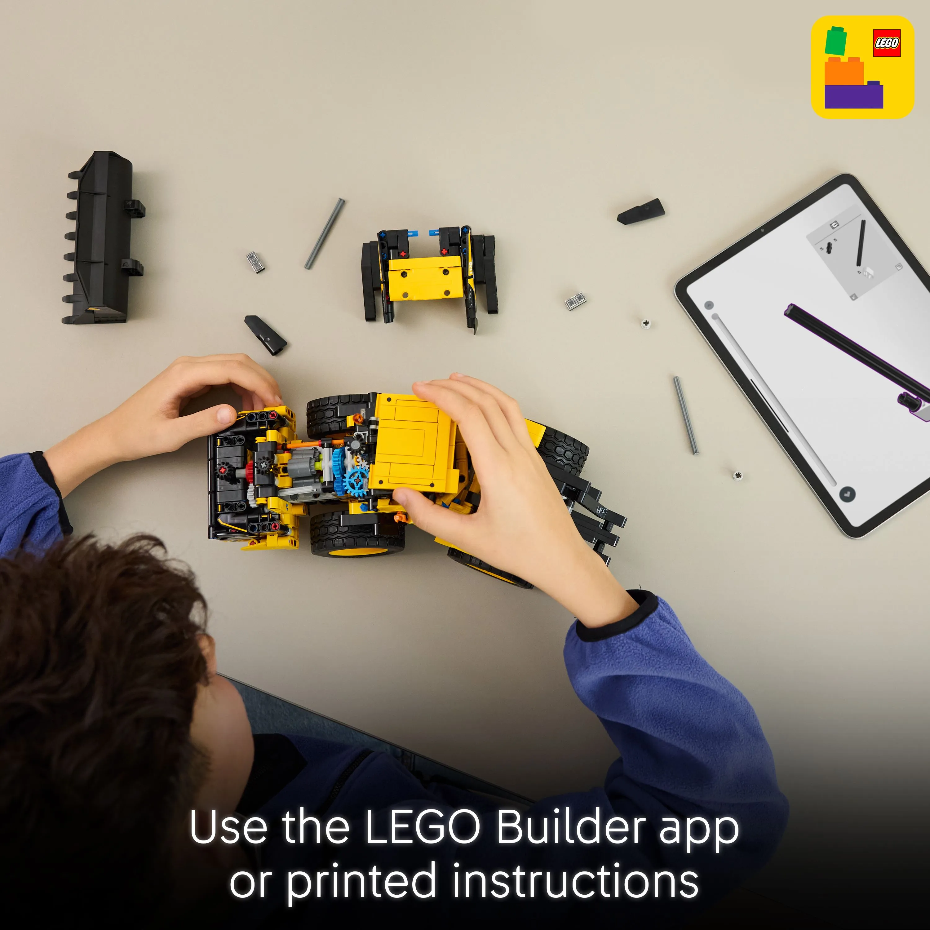 LEGO Technic Volvo L120 Electric Wheel Loader 42209