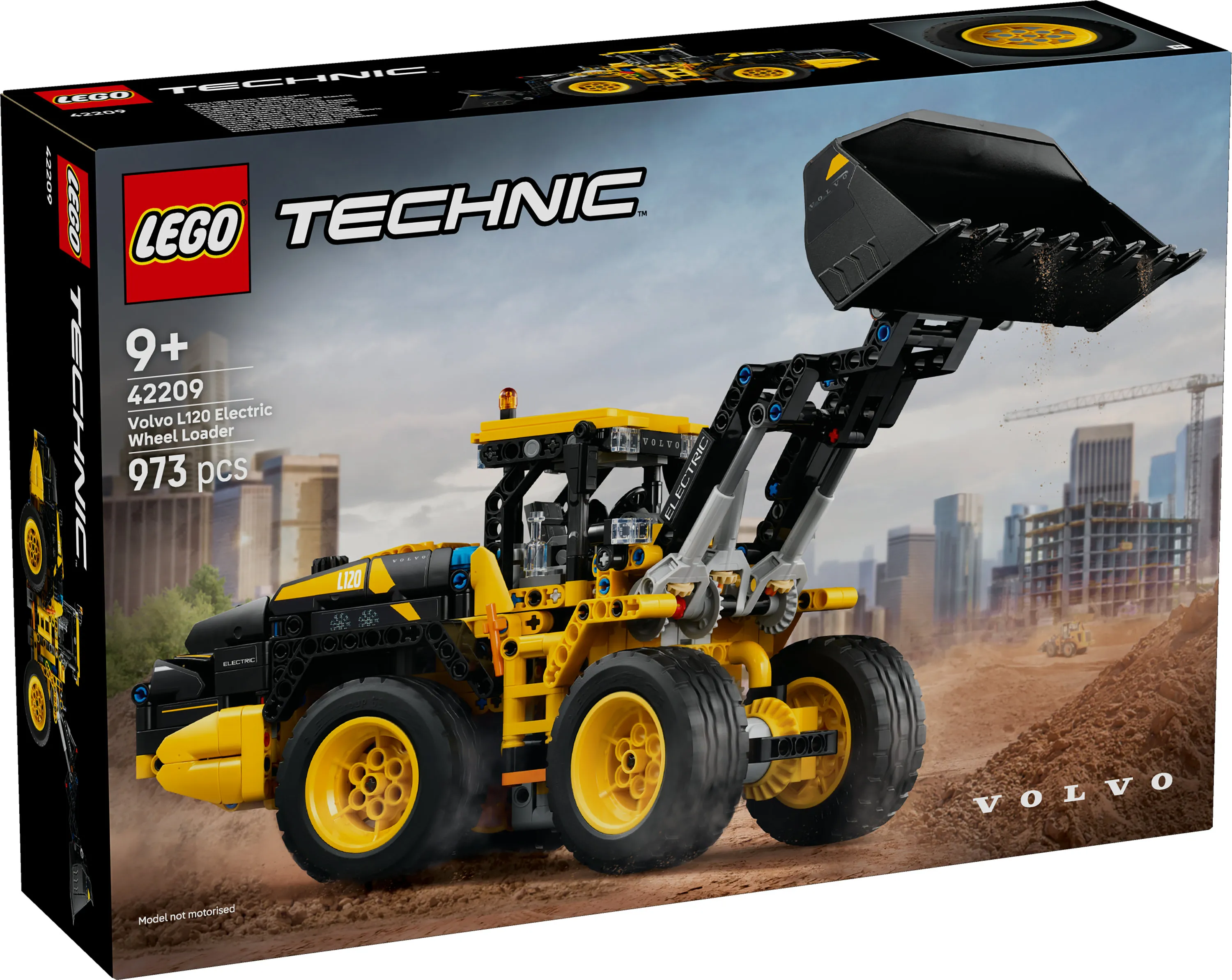 LEGO Technic Volvo L120 Electric Wheel Loader 42209