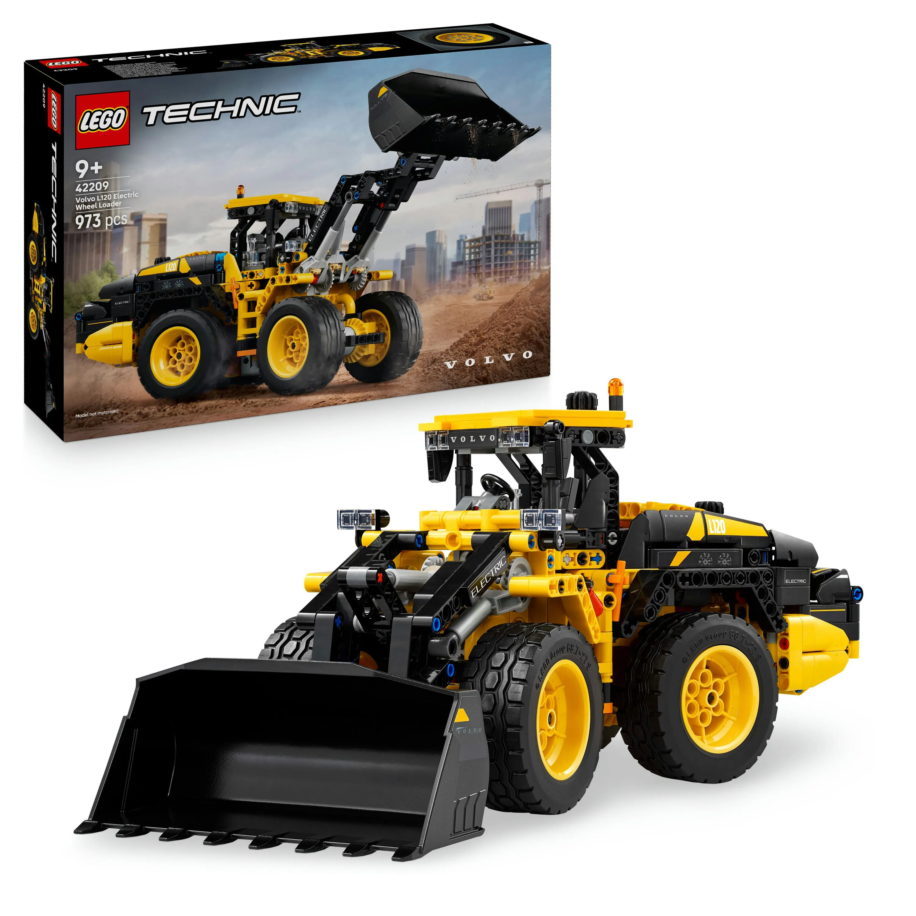 LEGO Technic Volvo L120 Electric Wheel Loader 42209