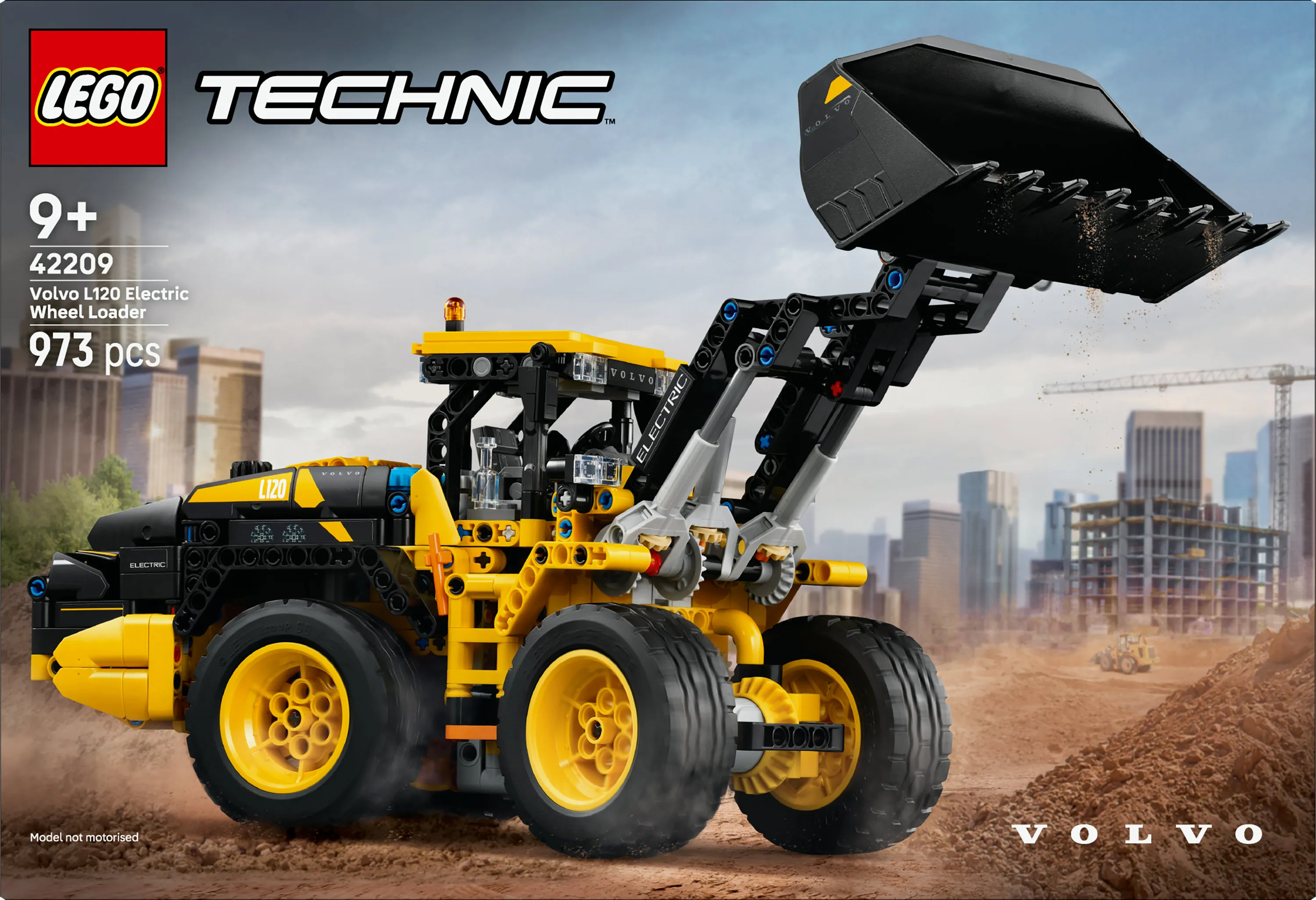 LEGO Technic Volvo L120 Electric Wheel Loader 42209
