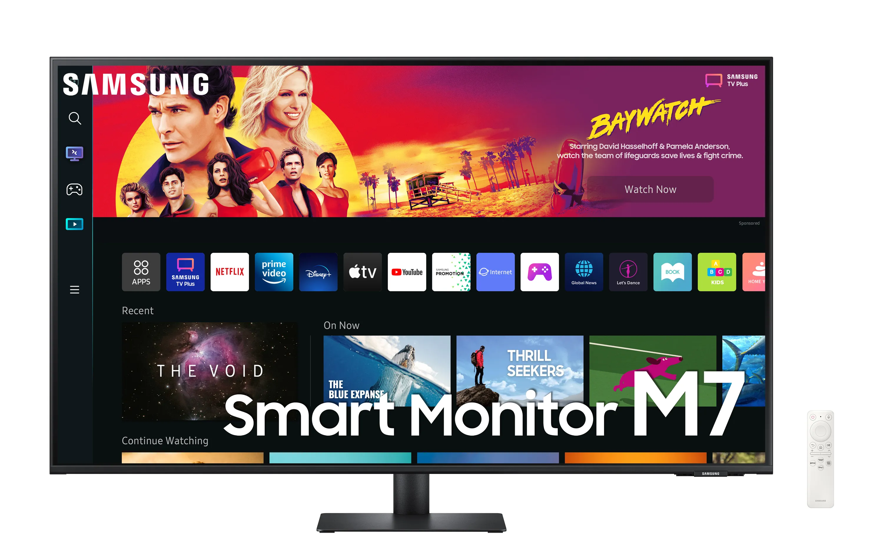 Samsung 43&quot; Smart Monitor M7 S43BM700UP 4K UHD, USB-C, VA - monitor