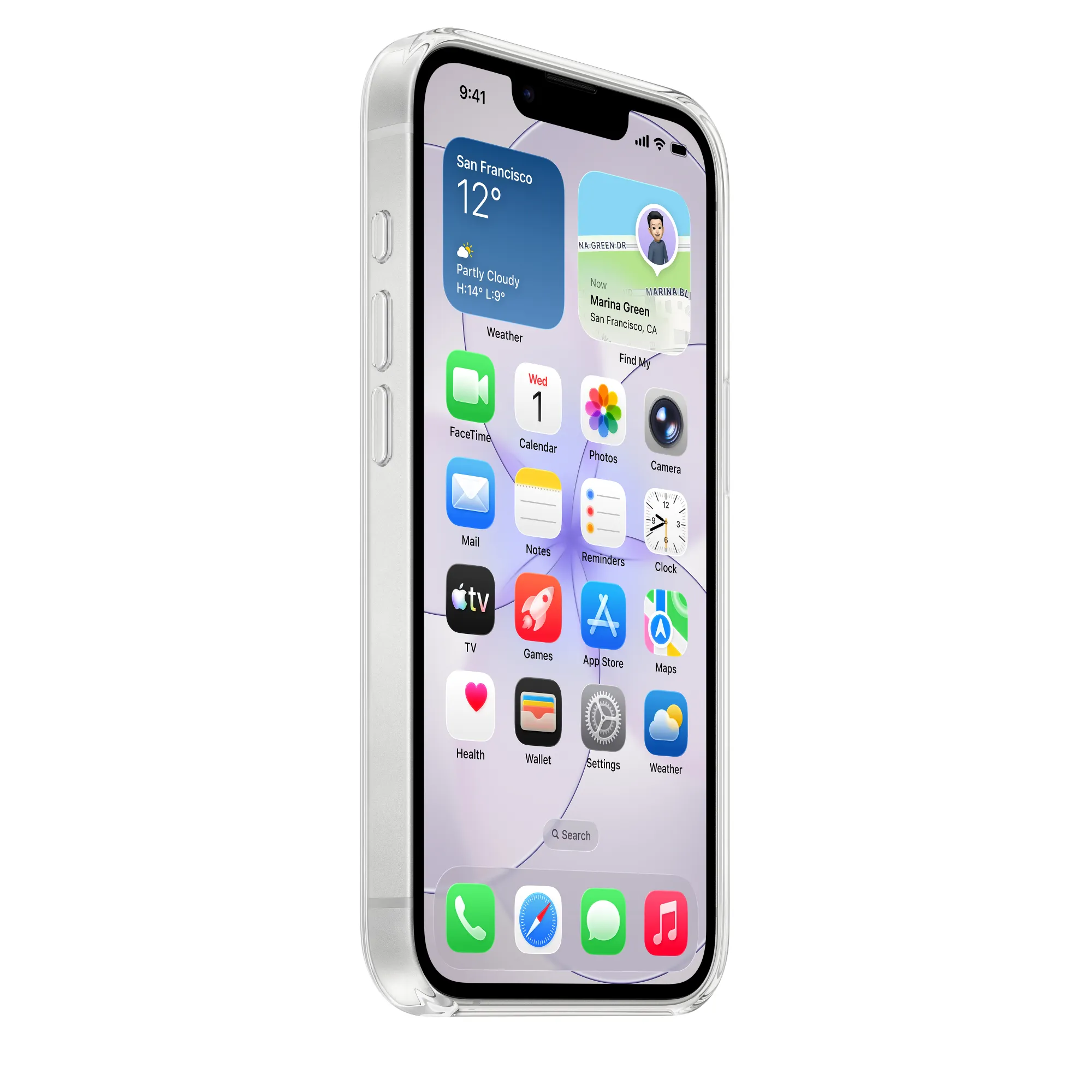 Apple iPhone 17e Clear Case with MagSafe, Clear
