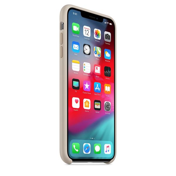 Apple iPhone XS Max Silikonskal - sandrosa