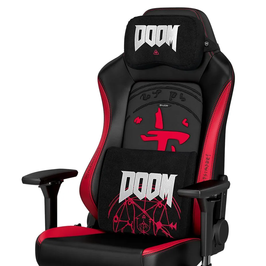 noblechairs Memory Foam Pillow Set DOOM Retro Edition