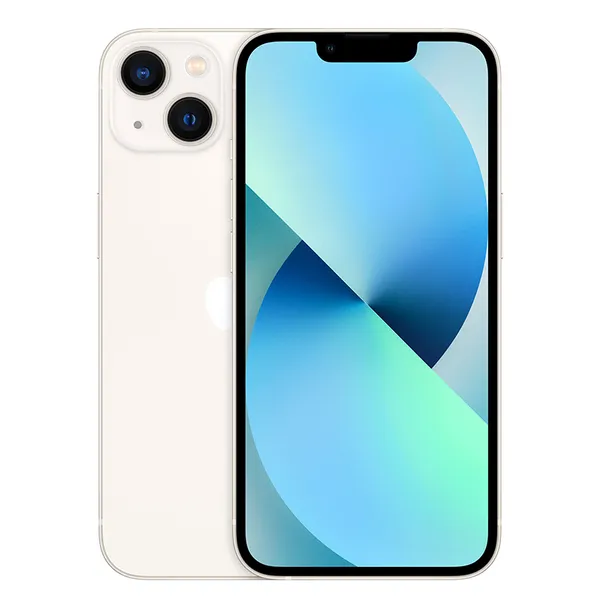 Kunnostettu iPhone 13 128 Gt -puhelin, Tähtivalkea (Erinomainen kunto)